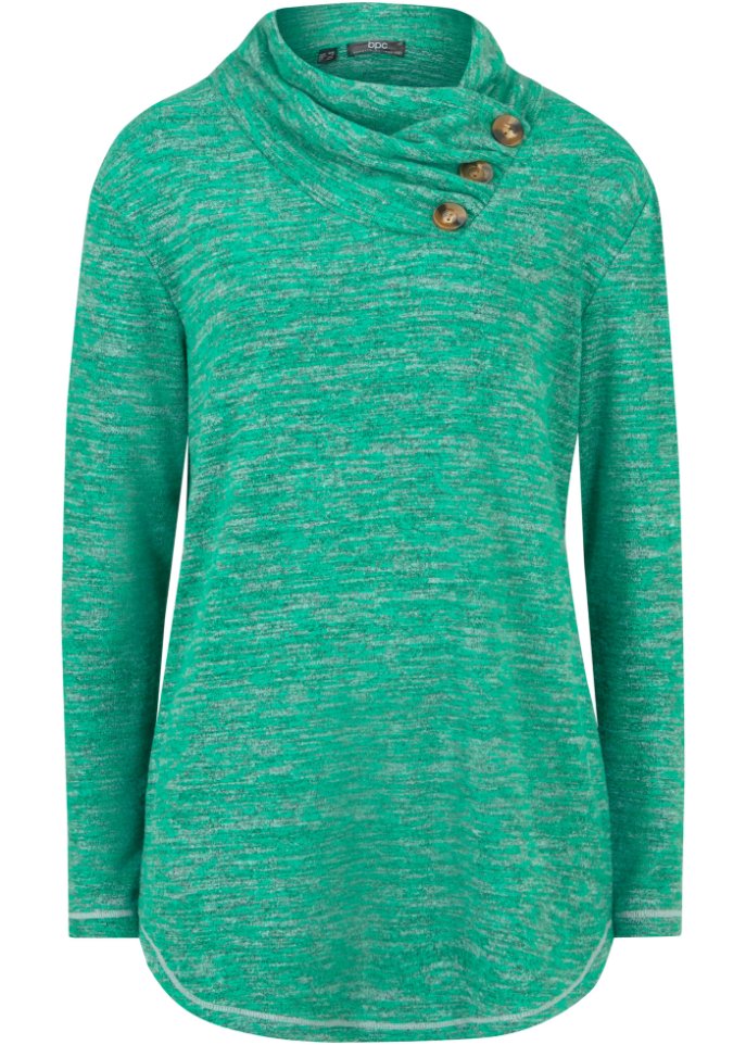 Pullover mit Knopfdetail