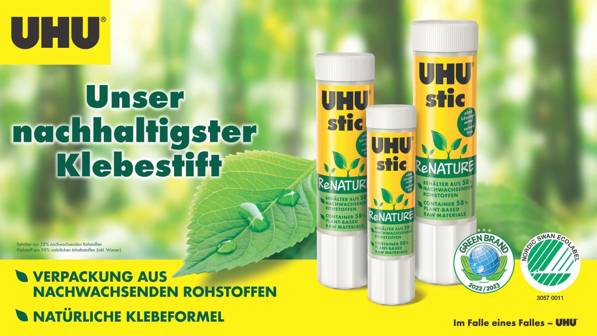 Klebestift stic ReNature, 40 g