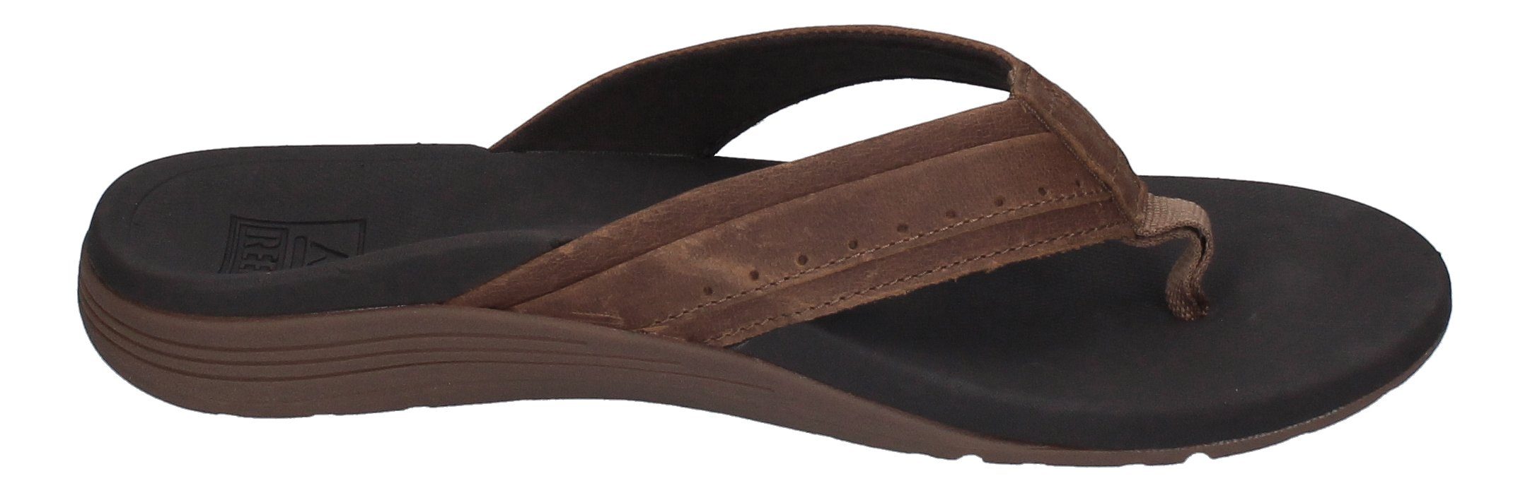Reef LEATHER ORTHO-SPRING Zehentrenner brown