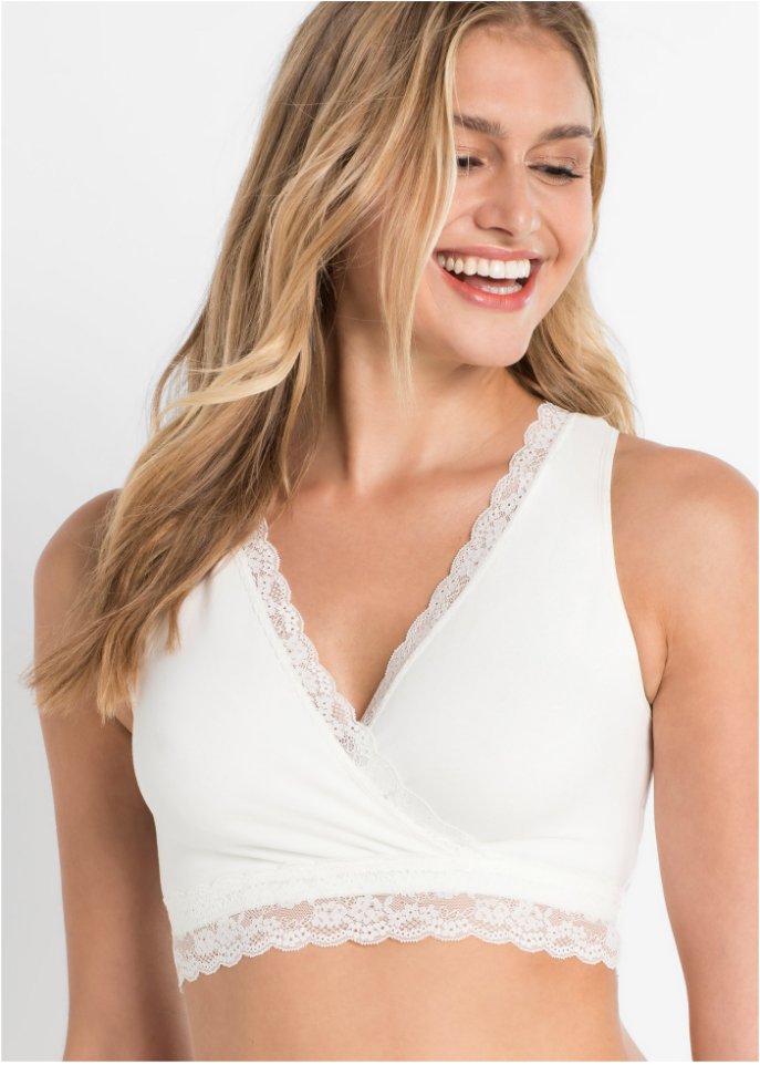 Still-Bustier mit Bio-Baumwolle