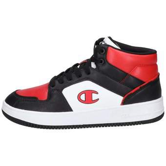 Champion Rebound 2.0 Mid Cut Sneaker in schwarz