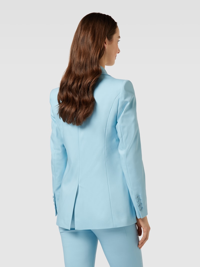 Blazer mit Knopfverschluss Modell 'ATLIN' in eisblau