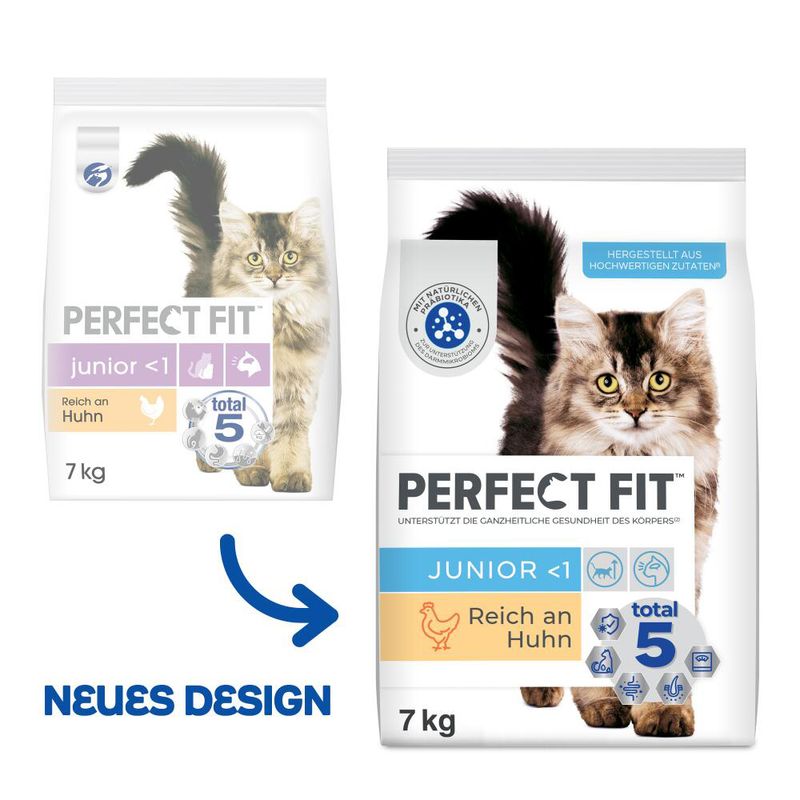Perfect Fit Junior <1 - Reich an Huhn zu TOP-Preisen | bitiba %