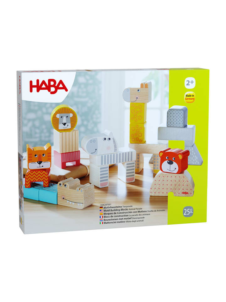Haba Spielbausteine Bausteine Tierparade in mehrfarbig günstig kaufen onesize