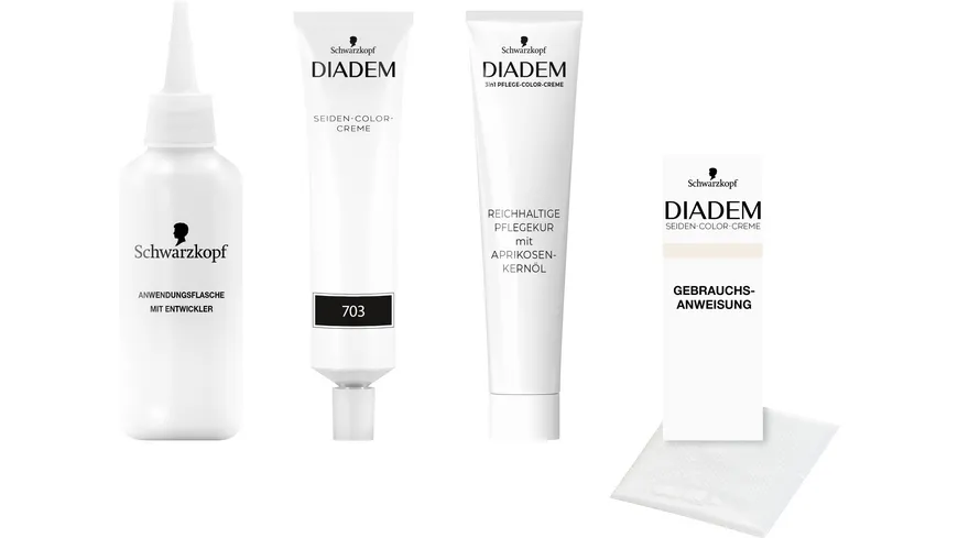 DIADEM 3in1 Pflege-Color-Creme 703 - platinblond