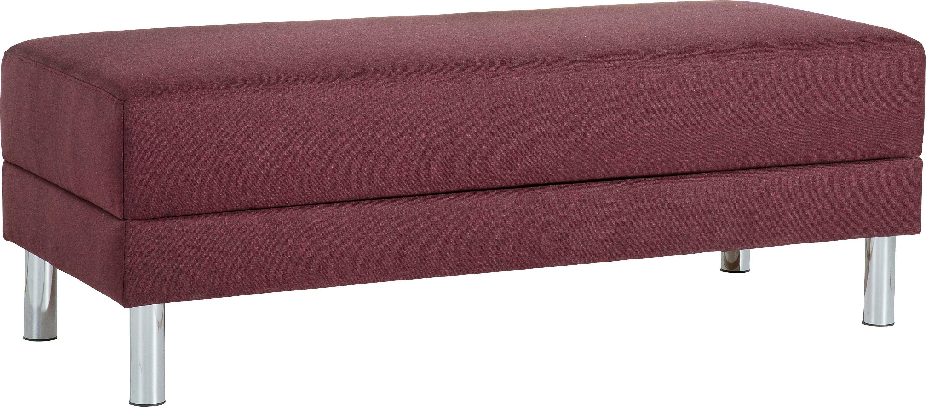 Max Winzer® Schlafsofa Just Fresh, mit Rückenverstellung, inklusive Stauraumhocker