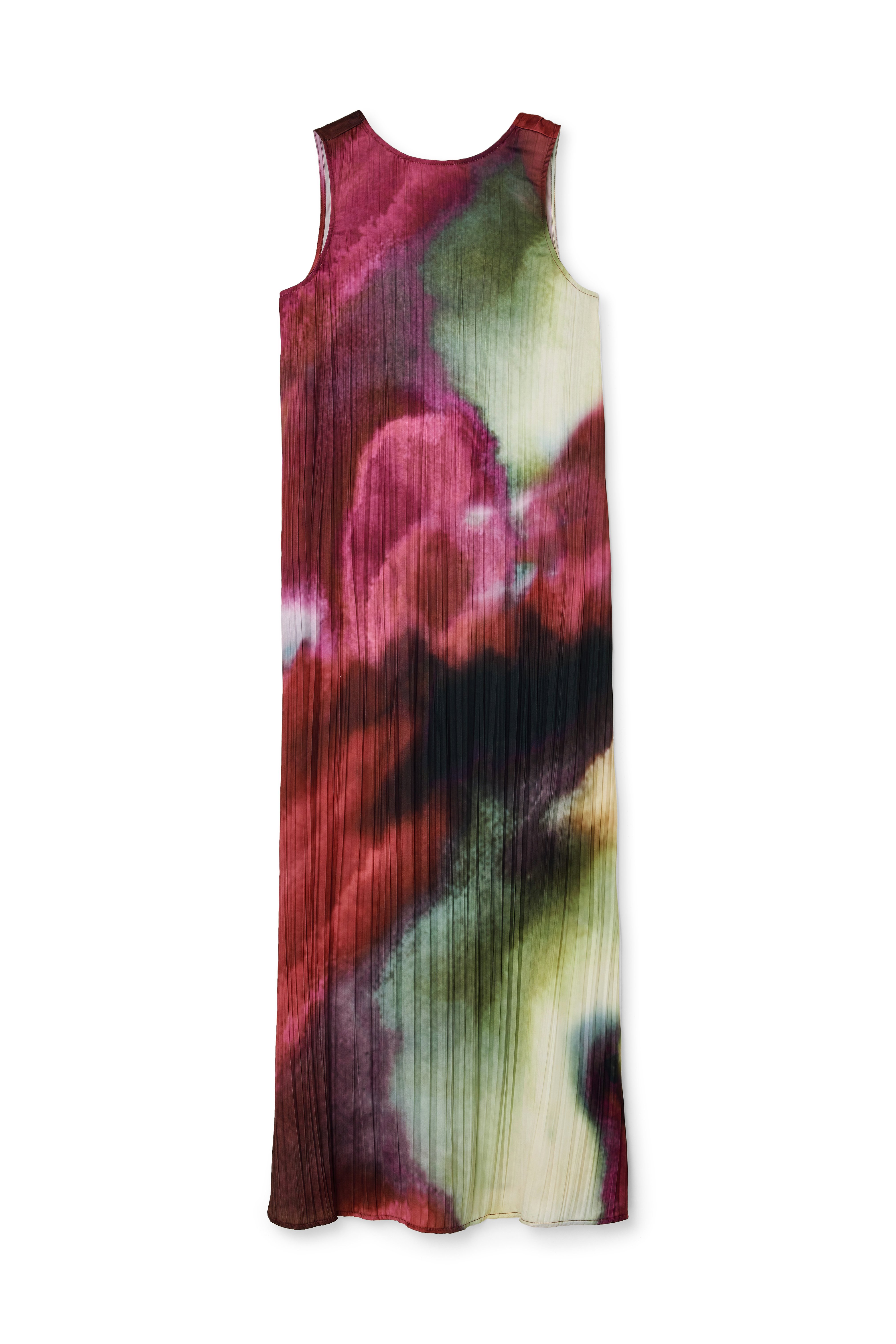 Maxikleid mit Print und tiefem Rücken