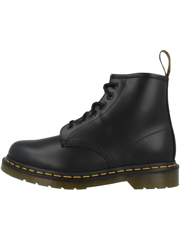 Dr. Martens Boots 101 Yellow Stitch in schwarz günstig kaufen