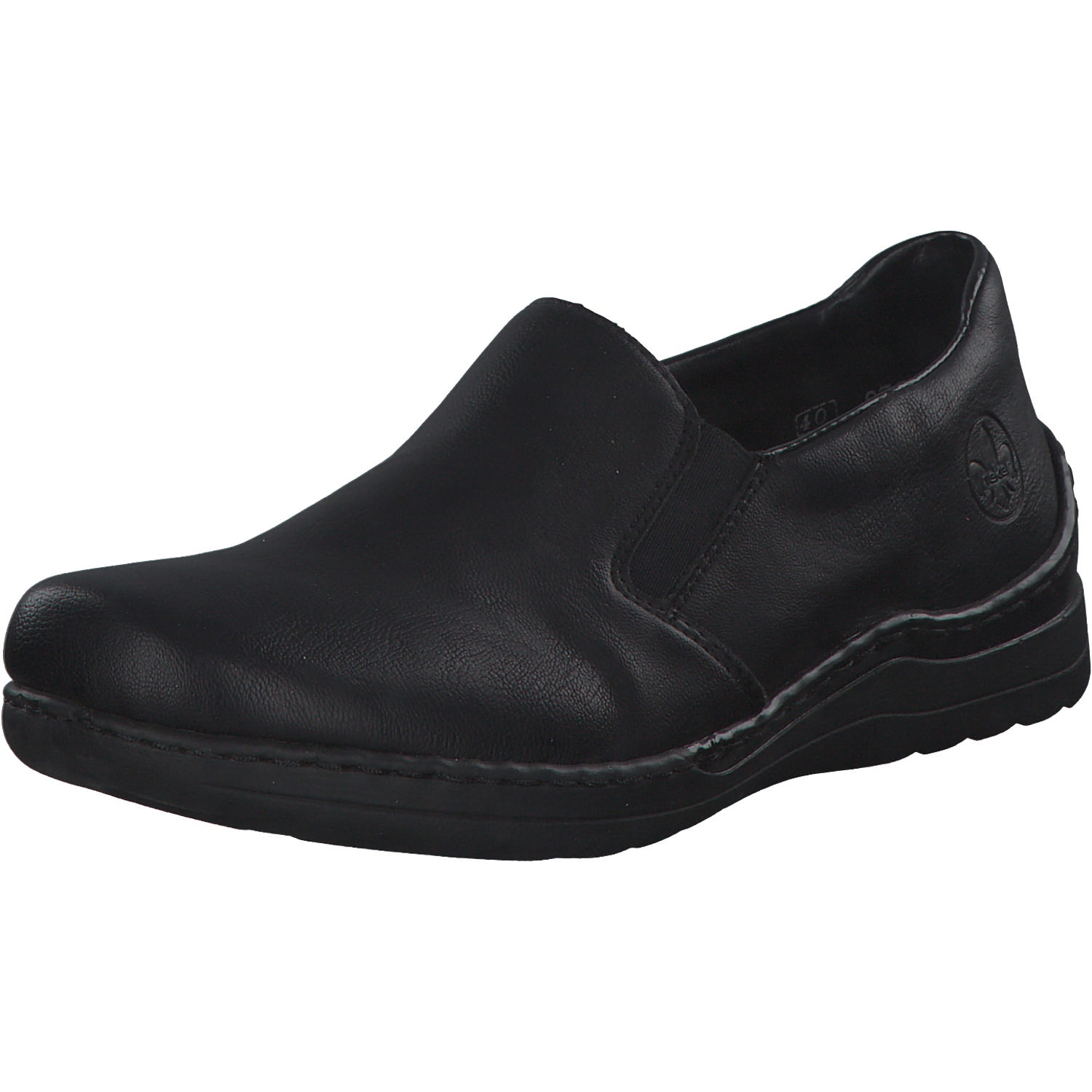 Rieker 48964, Slipper, Damen, schwarz