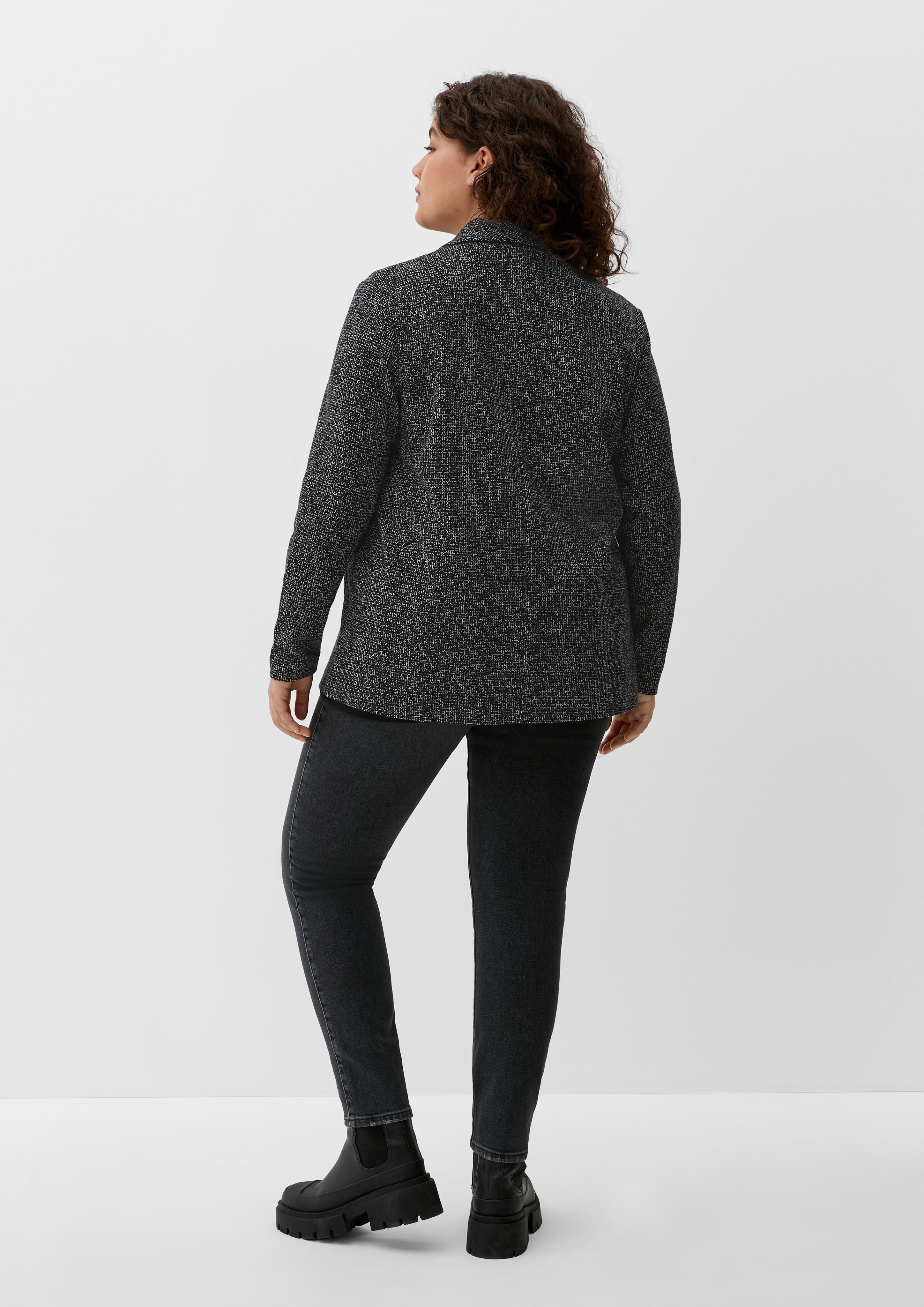 Cardigan in Tweed-Optik  2126140-99X1