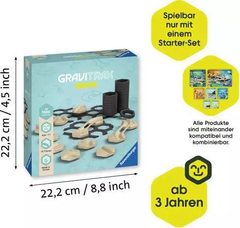 GraviTrax Junior Extension Trax - Kugelbahn-Erweiterung für Kinder ab 3 Jahren