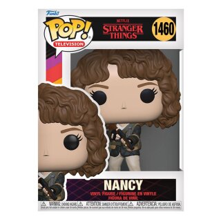Stranger Things POP! TV Vinyl Figur - Hunter Nancy with Shotgun