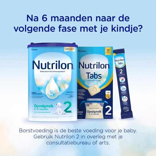 Nutrilon 1 Lait de suite 0-6 mois, comprimés, 6 boîtes de 5.