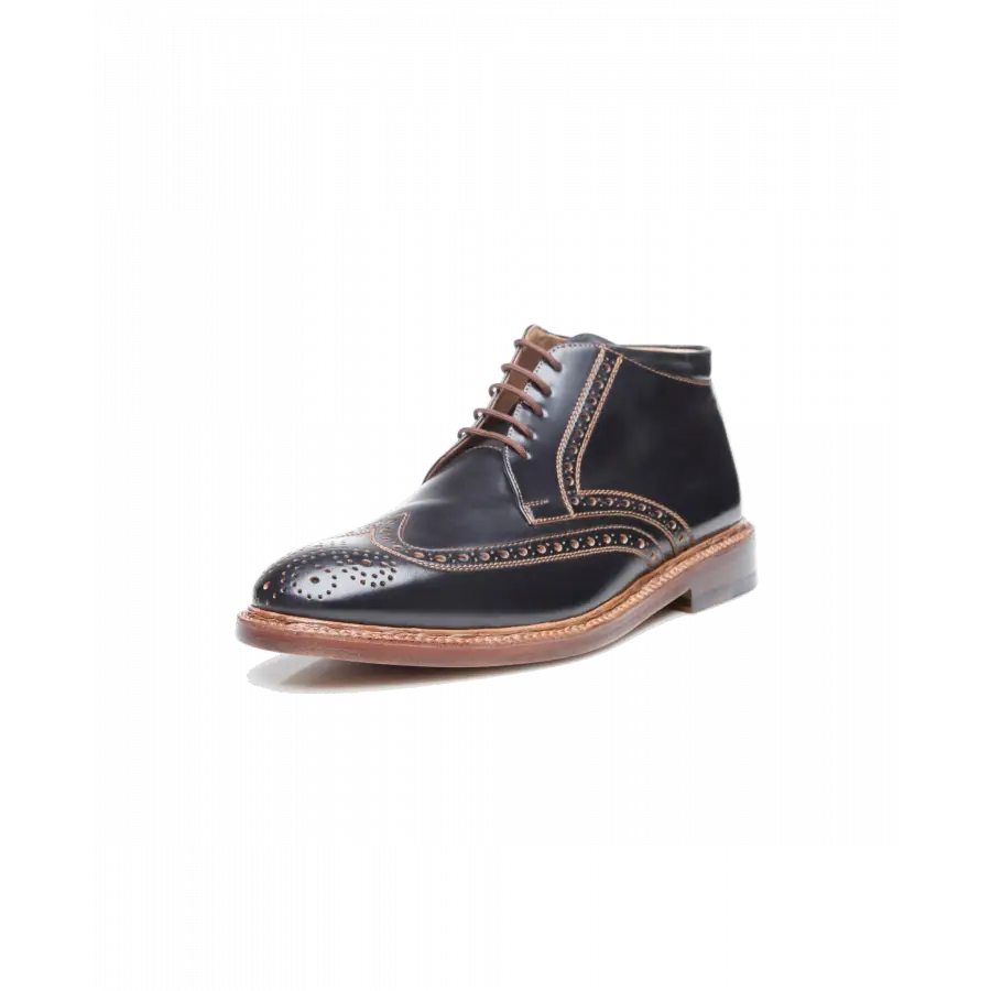Heinrich Dinkelacker - Stiefeletten LUZERN FULL-BROGUE C Cordovan - braun