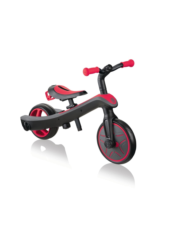 GLOBBER Kinder- Dreirad/Laufrad EXPLORER TRIKE 2in1 in schwarz-rot günstig kaufen onesize