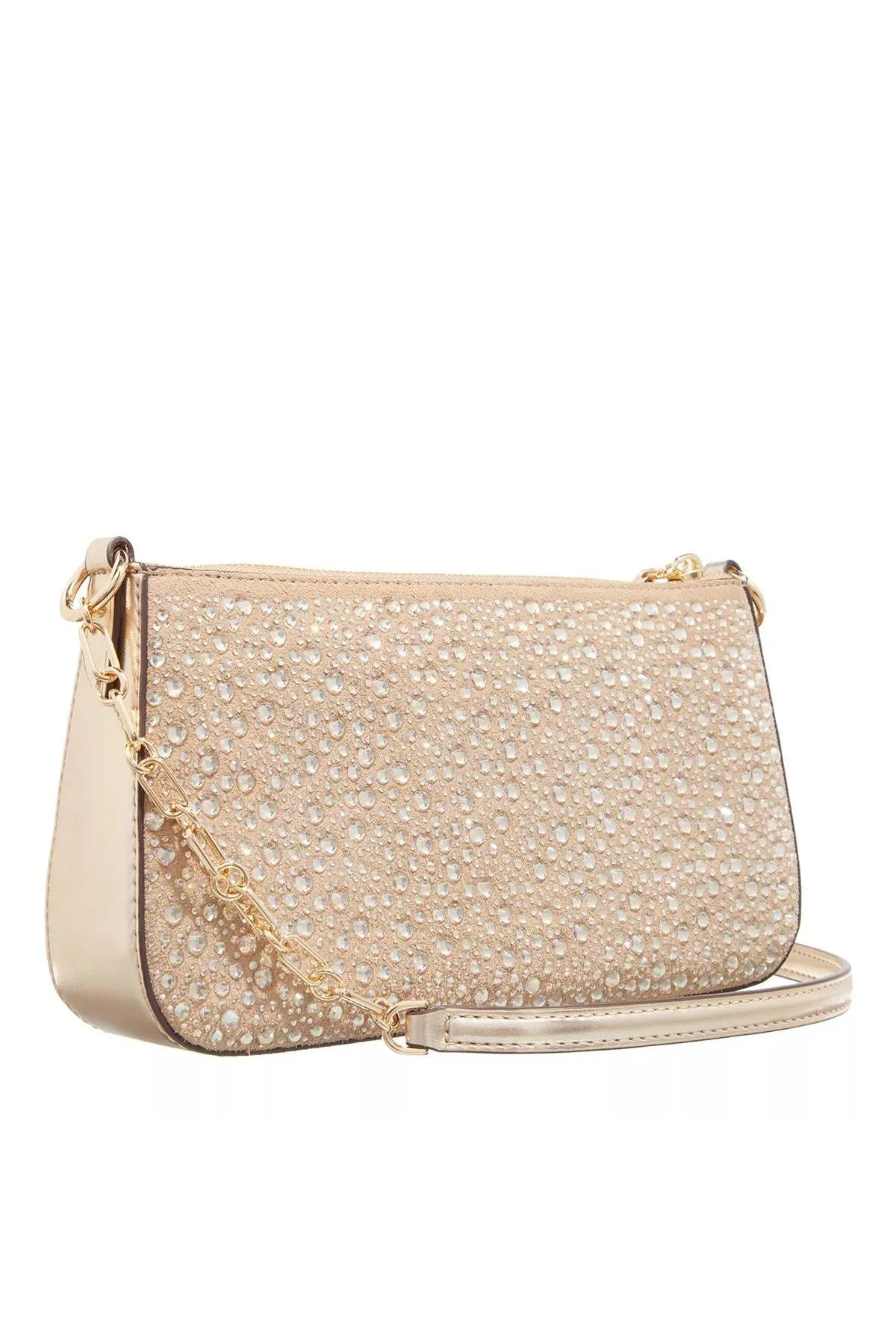 Michael Kors  Empire-Päckchen mit mittlerer Kette in Blassgold
