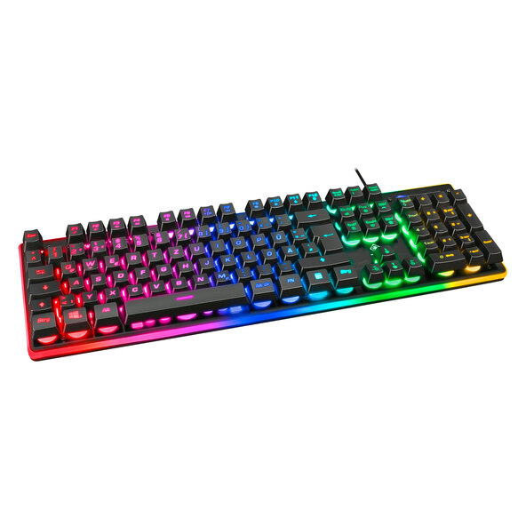 Membran Gaming-Tastatur mit RGB und Anti-Ghosting