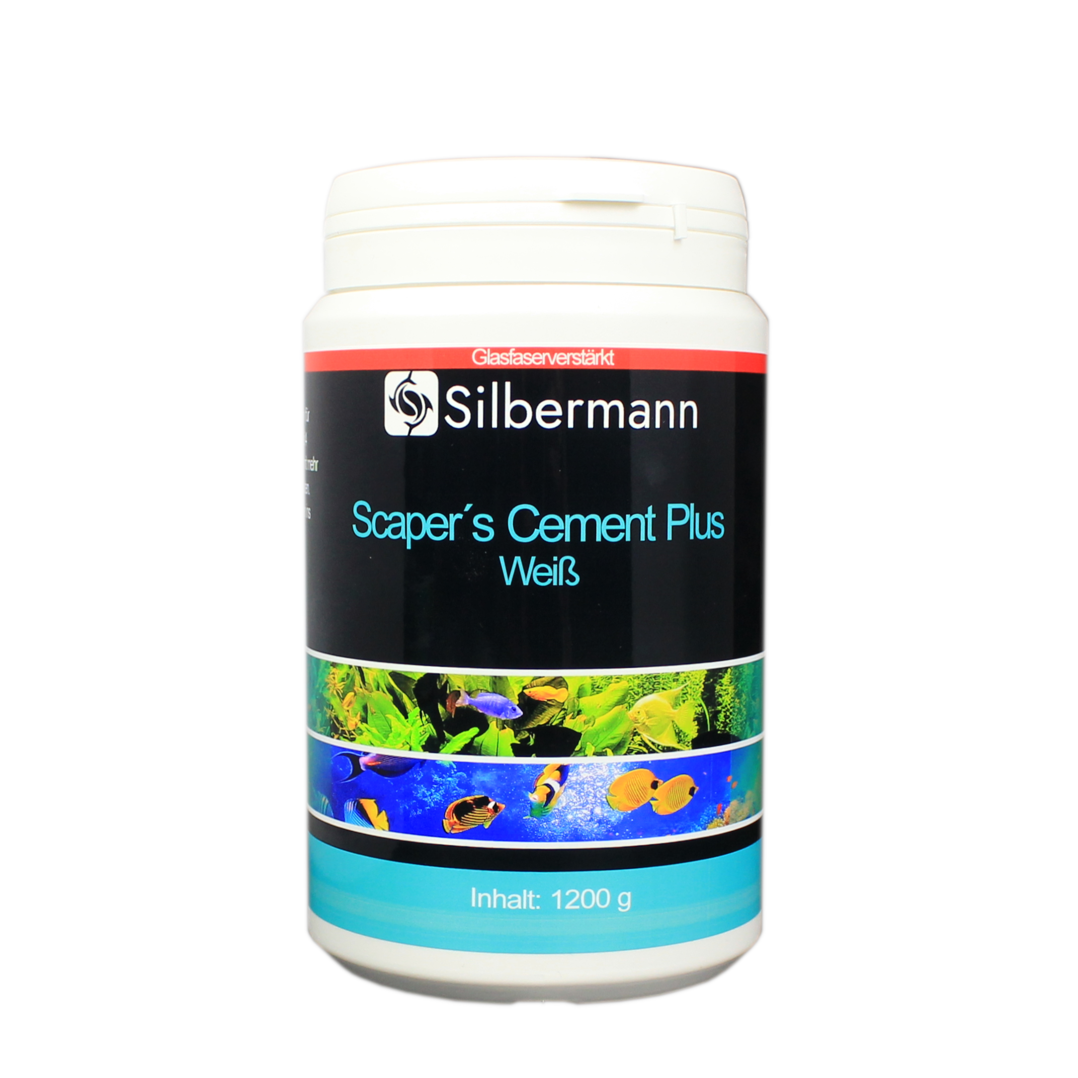 Silbermann Wasserpflege Silbermann Scaper's Cement PLUS - farbig - 1.2 kg