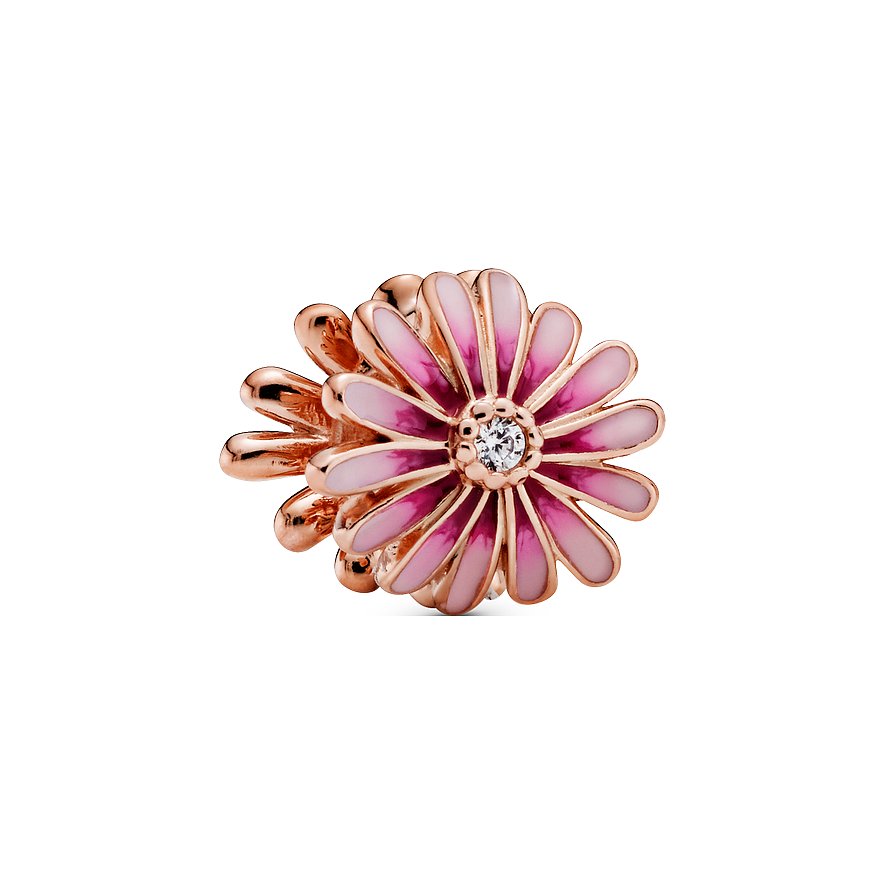 Pandora Charm Moments Rosafarbenes Gänseblümchen