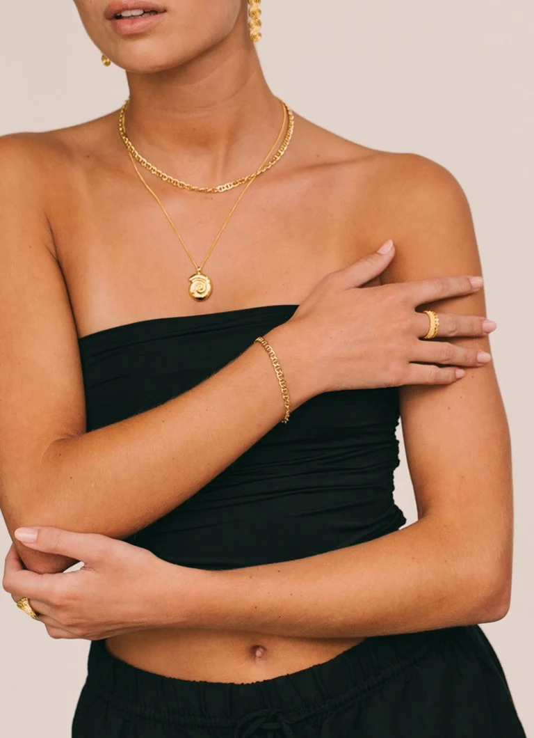 Wildthings Mariner bracelet gold plated
