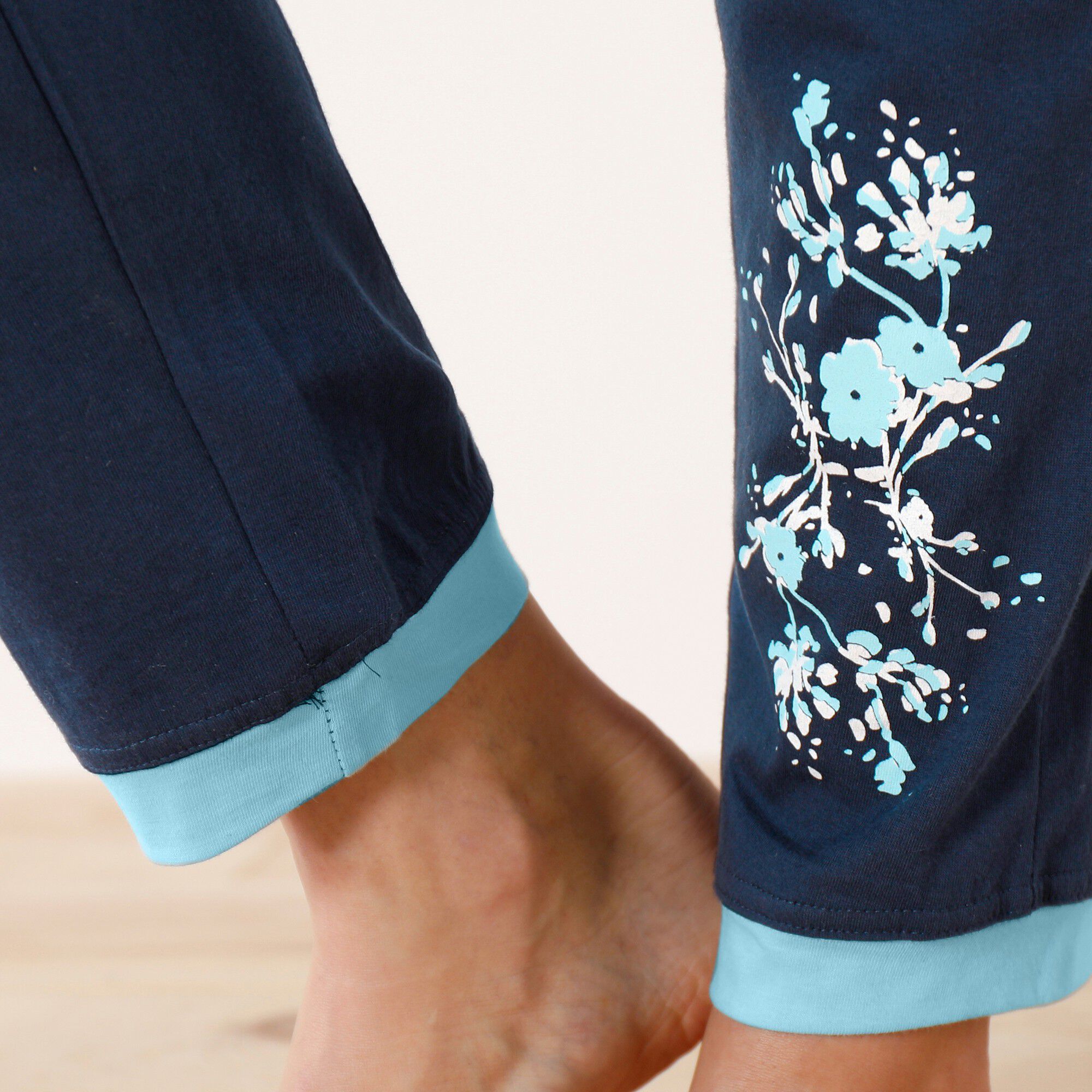 Pantalon de pyjama – uni marine