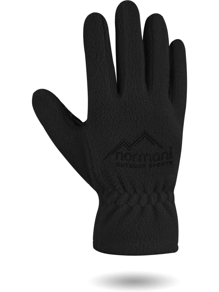 Normani Outdoor Sports Kinder Fleecehandschuhe Mississauga in Schwarz günstig kaufen