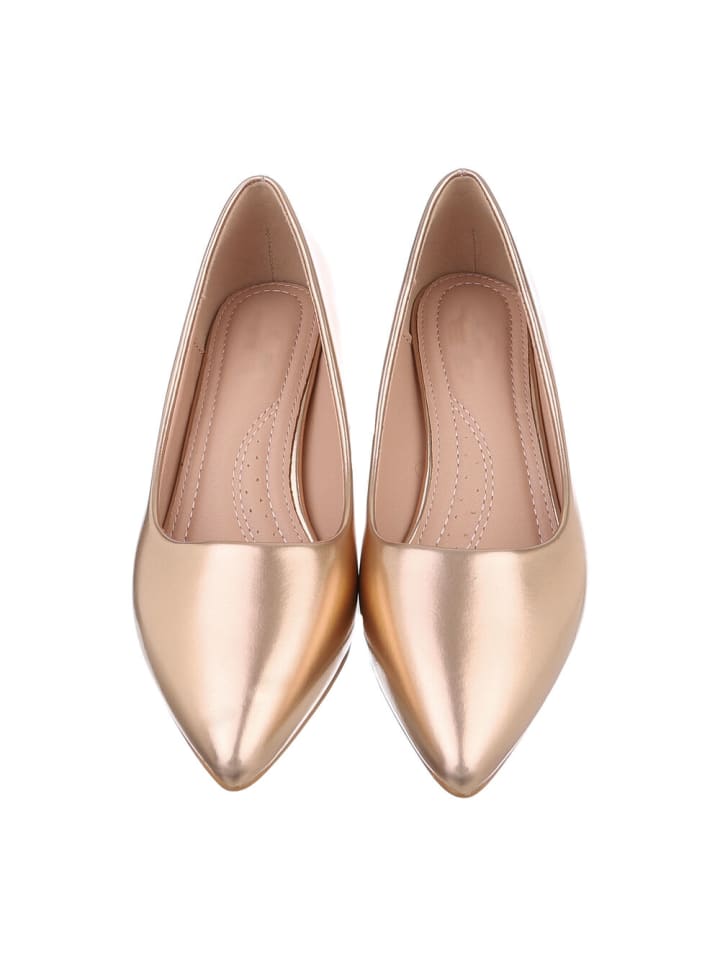 Ital-Design Pump in Champagner günstig kaufen