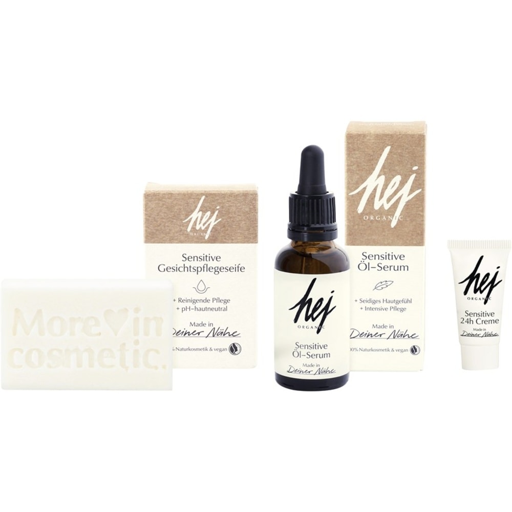 Hej Organic Routine Sensitive Coffret cadeau Soin visage