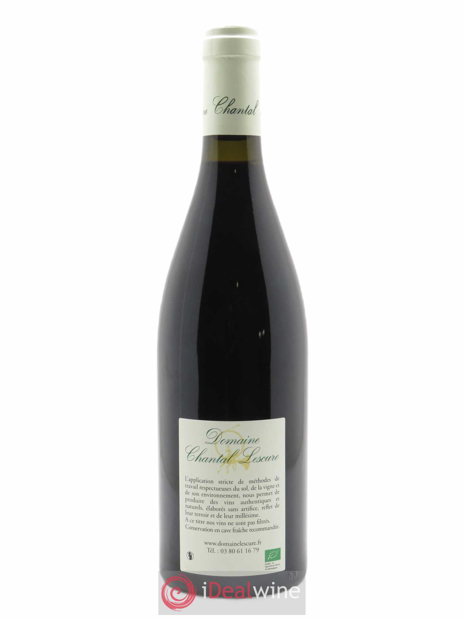 Clos de Vougeot Grand Cru Chantal Lescure  2019 - Lot de 1 Bouteille