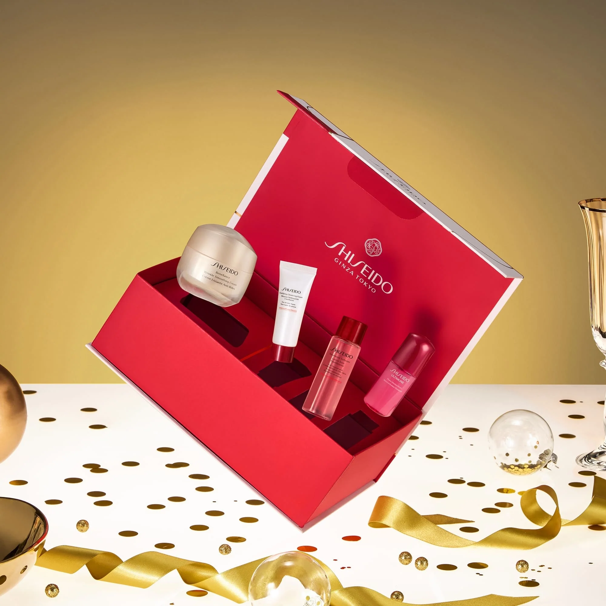 Benefiance Holiday Kit - Сет против бора, Дневна крема против бора