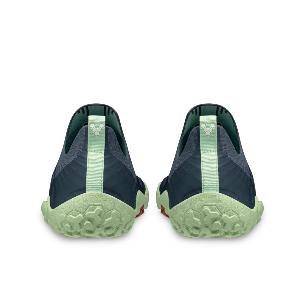 Vivobarefoot Primus Trail Knit FG L Deep Sea Blue Textile Outdoor-Barfußschuhe