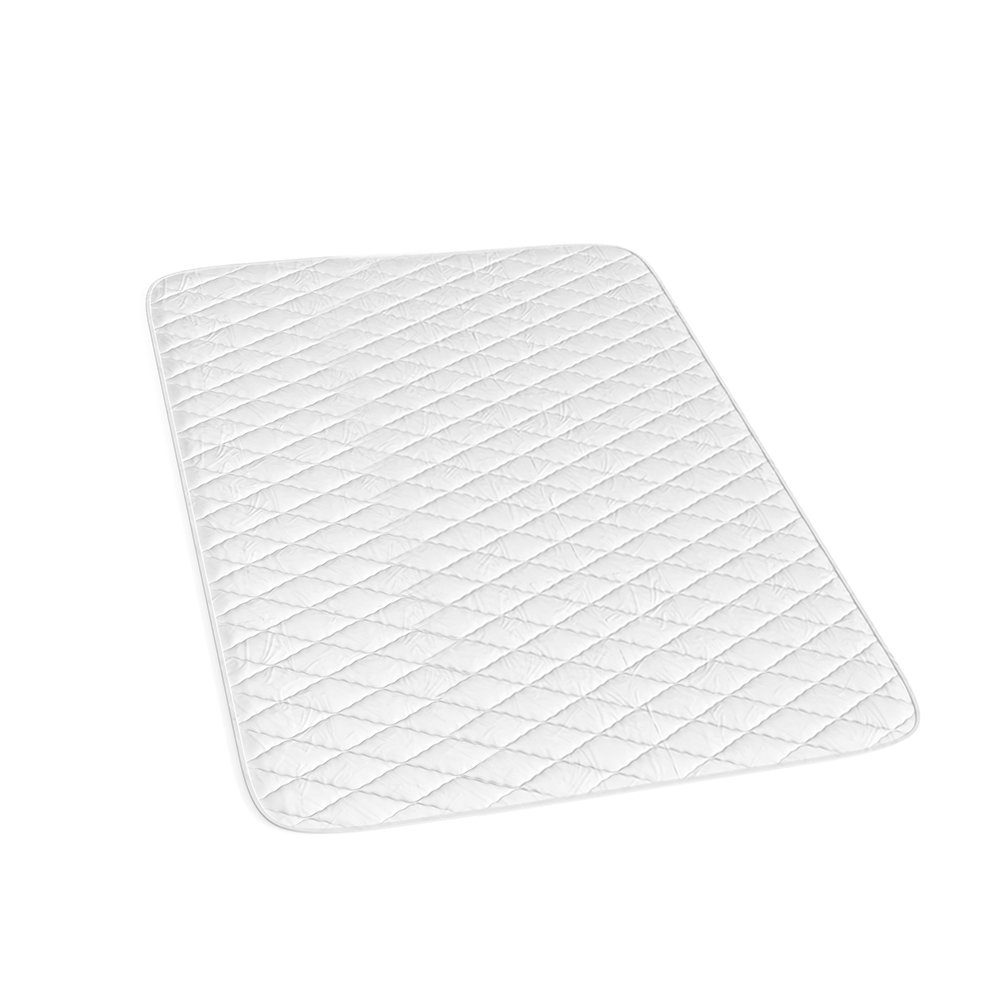 Matratzenschutzbezug Topper Matratzenschoner Auflage 140x200 weiß Mikrofaser VitaliSpa®