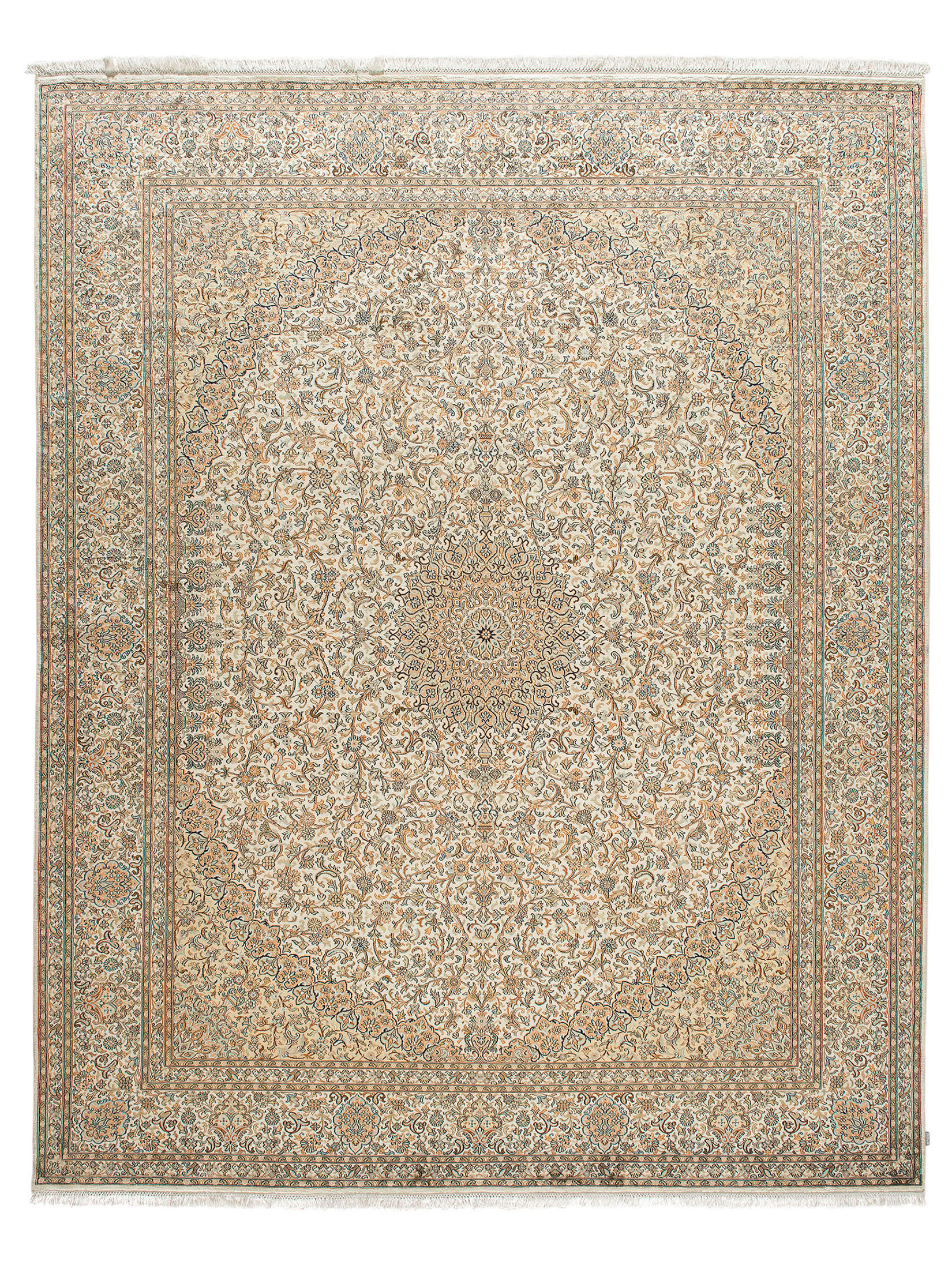 Kaschmir Seide 18/18 ca. 246 x 306 cm, Unikat / Einzelstück