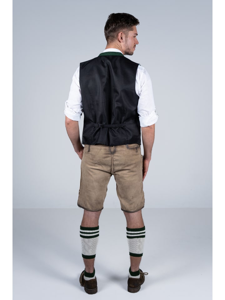 Edelnice Kurze Wildbock Lederhose Michael in natur günstig kaufen