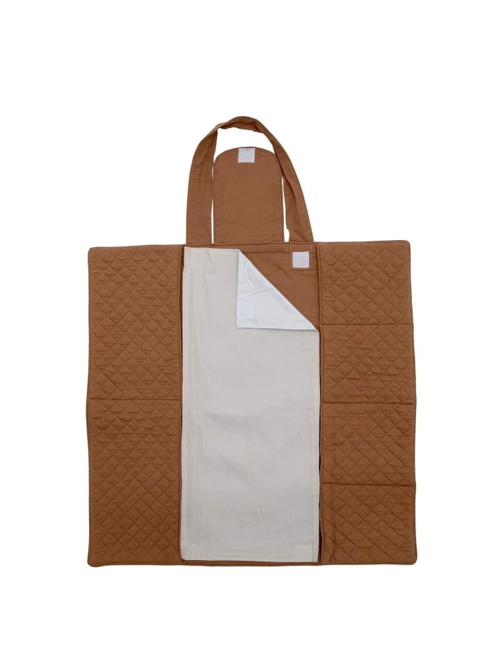 Bloomingville mini Wickelauflage Thanne in Braun | Altrosa günstig kaufen onesize