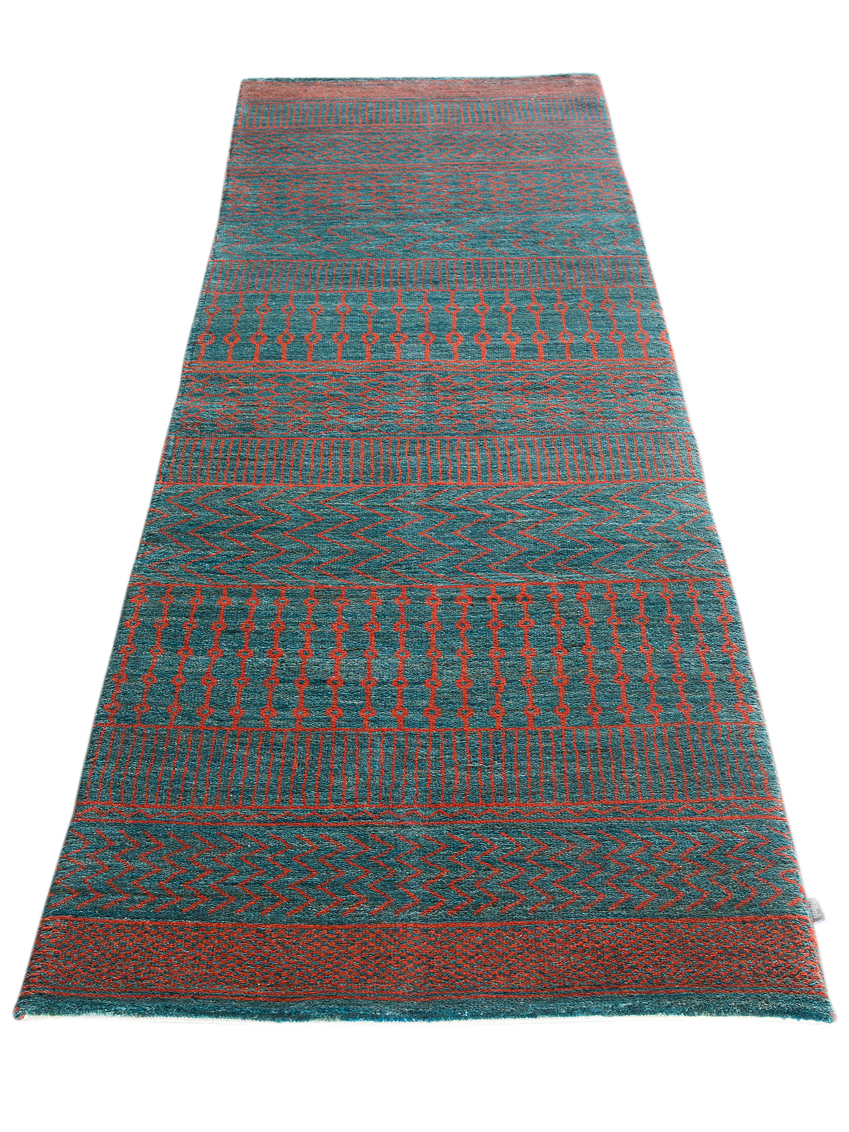 Contemporary Gabbeh ca. 76 x 310 cm, Unikat / Einzelstück
