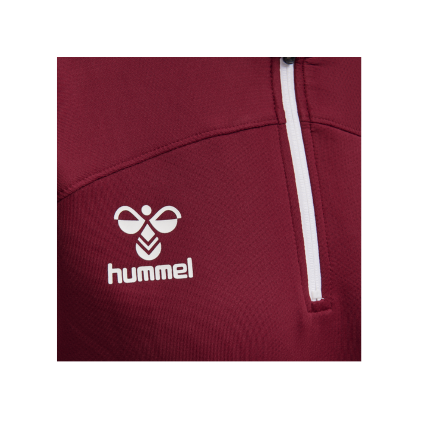 Hummel hmlLEAD HalfZip Sweatshirt Damen Rot F3584
