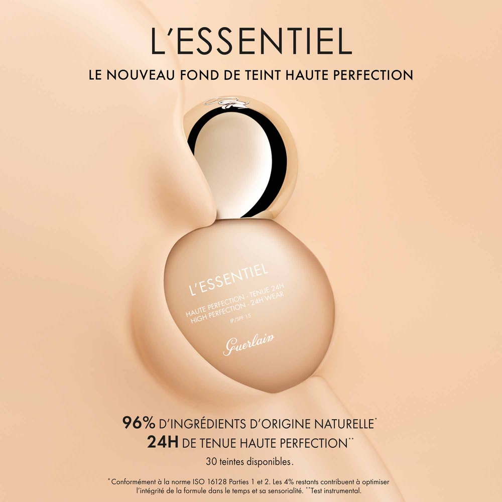 Guerlain L'Essentiel Fond de teint haute perfection tenue 24heures - IP 15