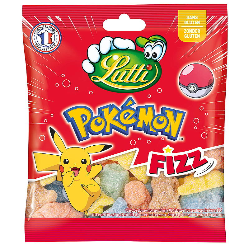 Pokemon fizz 100 g Lutti