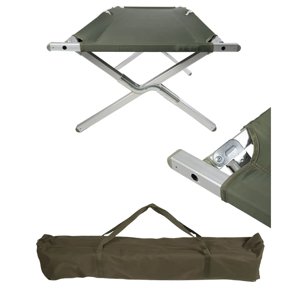US Feldbett original Mil-Spec oliv
