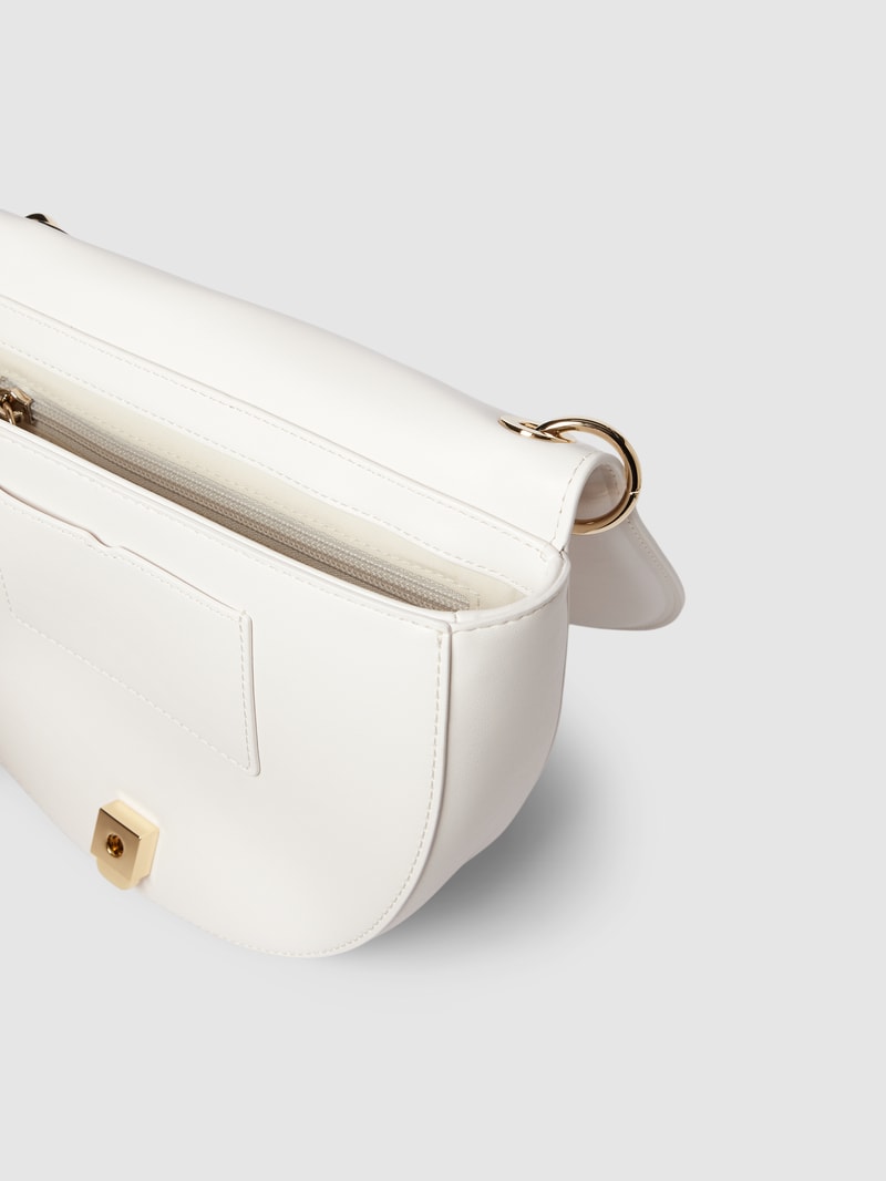 Saddle Bag mit Label-Applikation in weiß