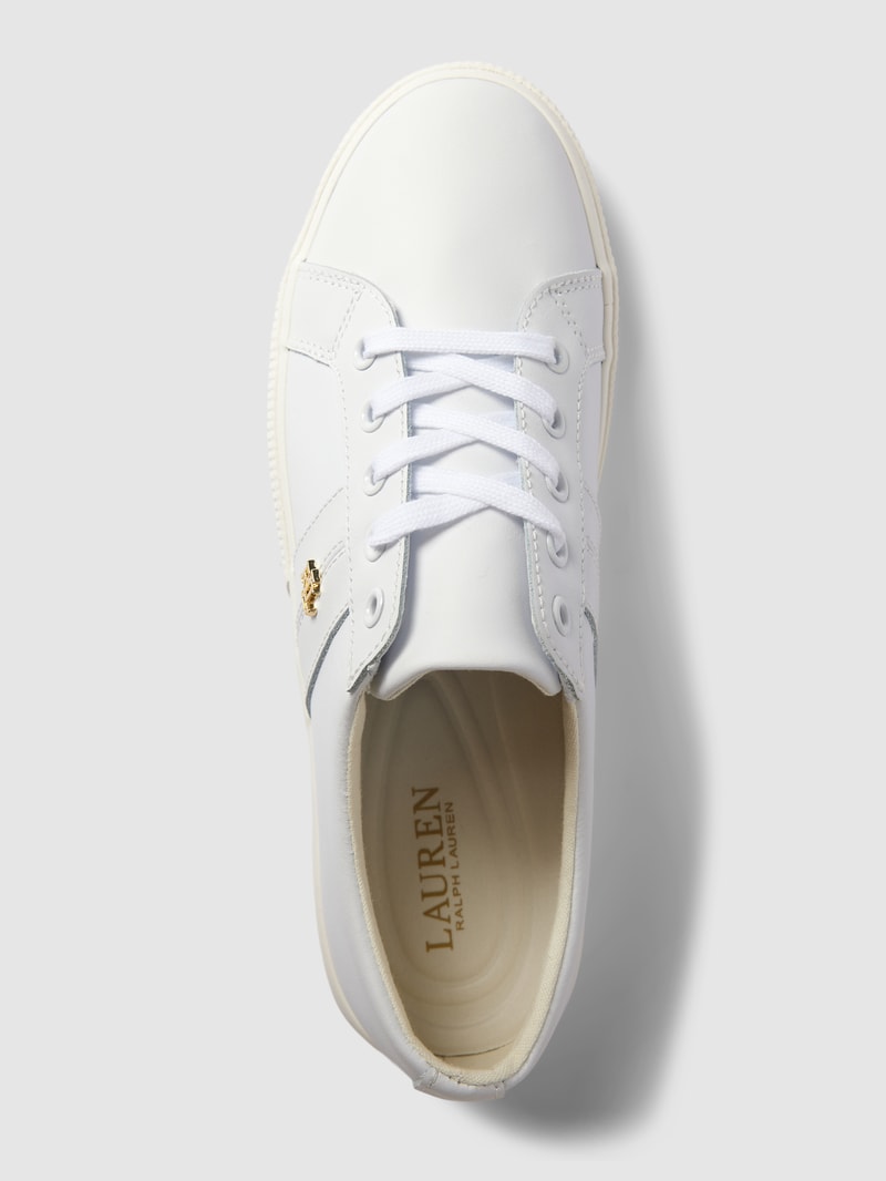 Sneaker aus Leder Modell 'JANSON' in weiß