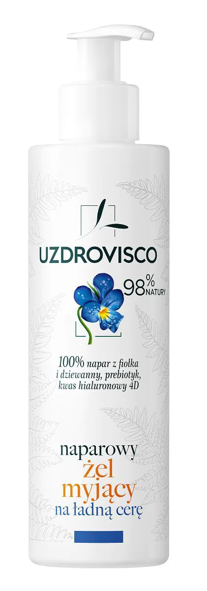 Uzdrovisco Violet Infusion Rensegel til en smuk teint