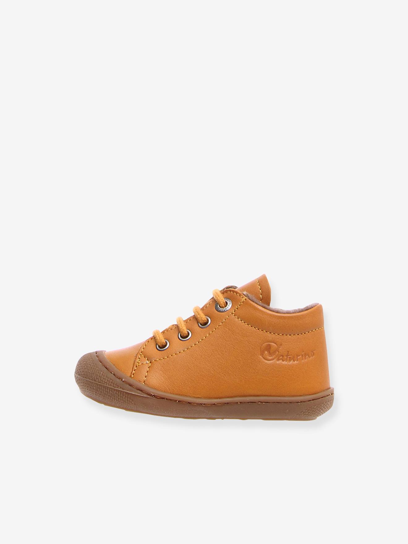 Naturino Jungen Baby Lauflernschuhe COCOON NATURINO - karamell