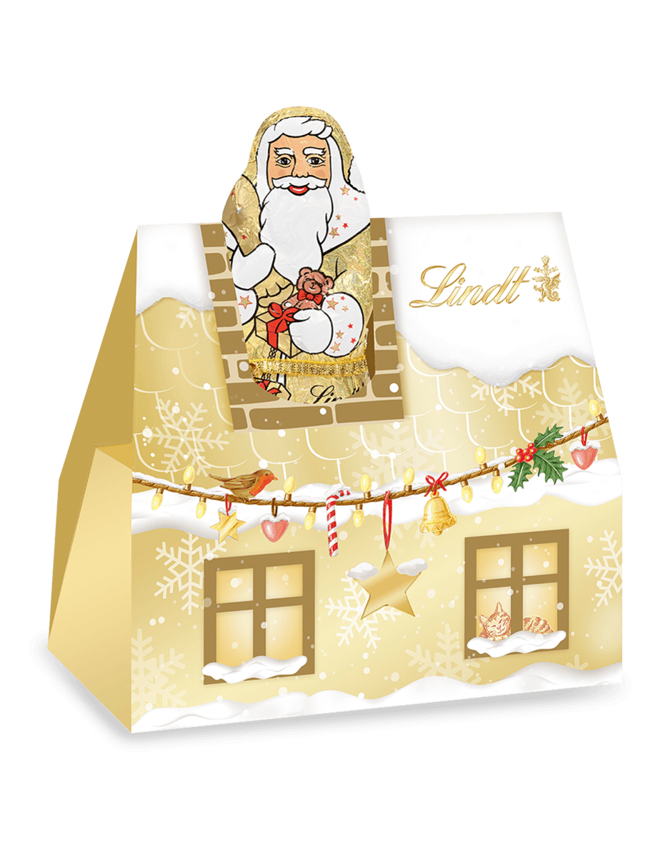Mini-Santa Glamour im Schornstein, 60g