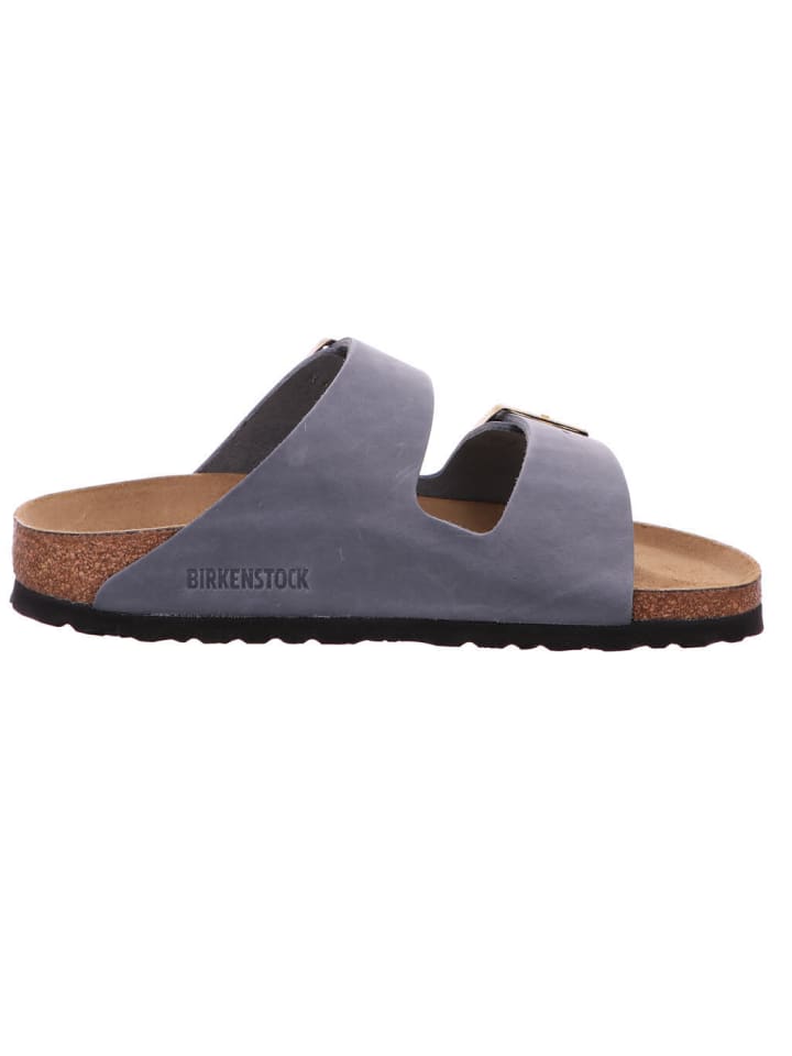 Birkenstock Pantolette in grau günstig kaufen