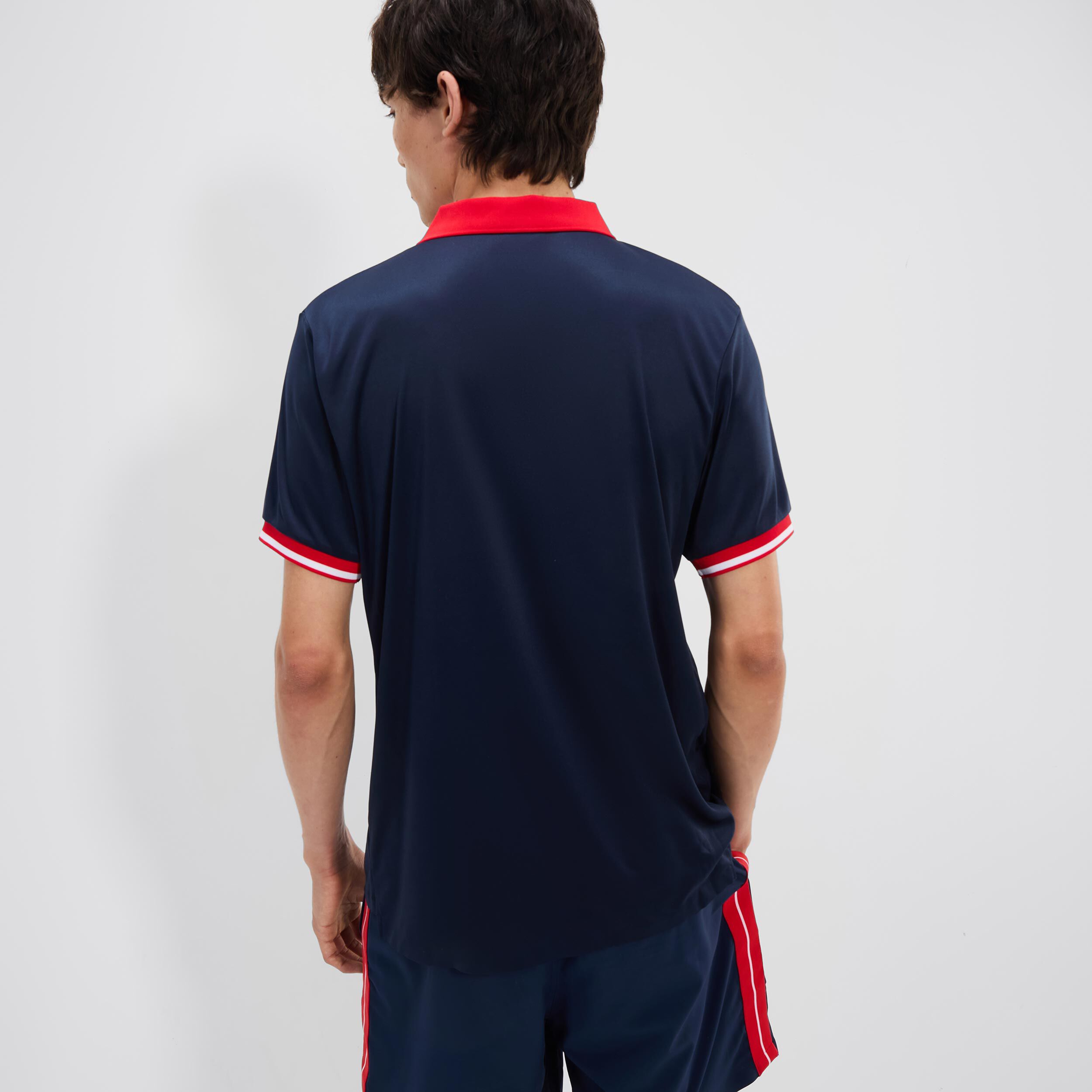Coolidge Polo Herren - Dunkelblau, Rot