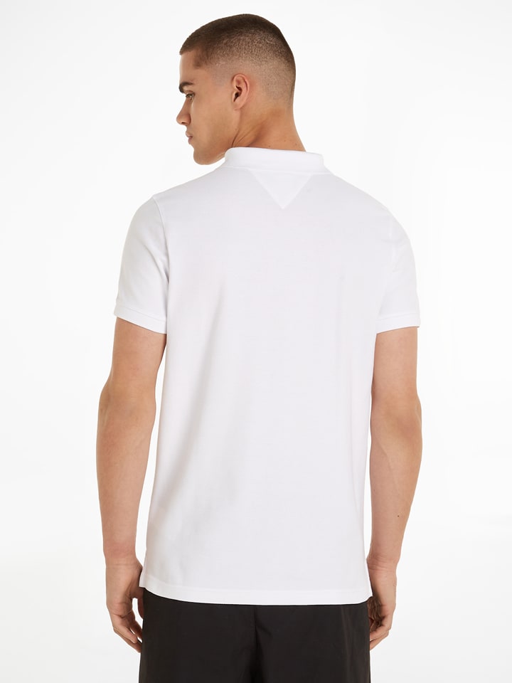 Tommy Hilfiger Poloshirt in Weiß günstig kaufen