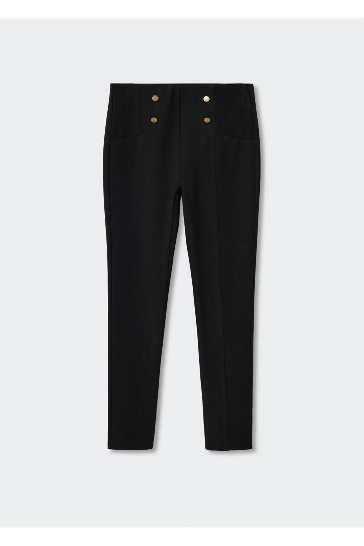 MANGO  Schwarze Damenstrumpfhose 37075823