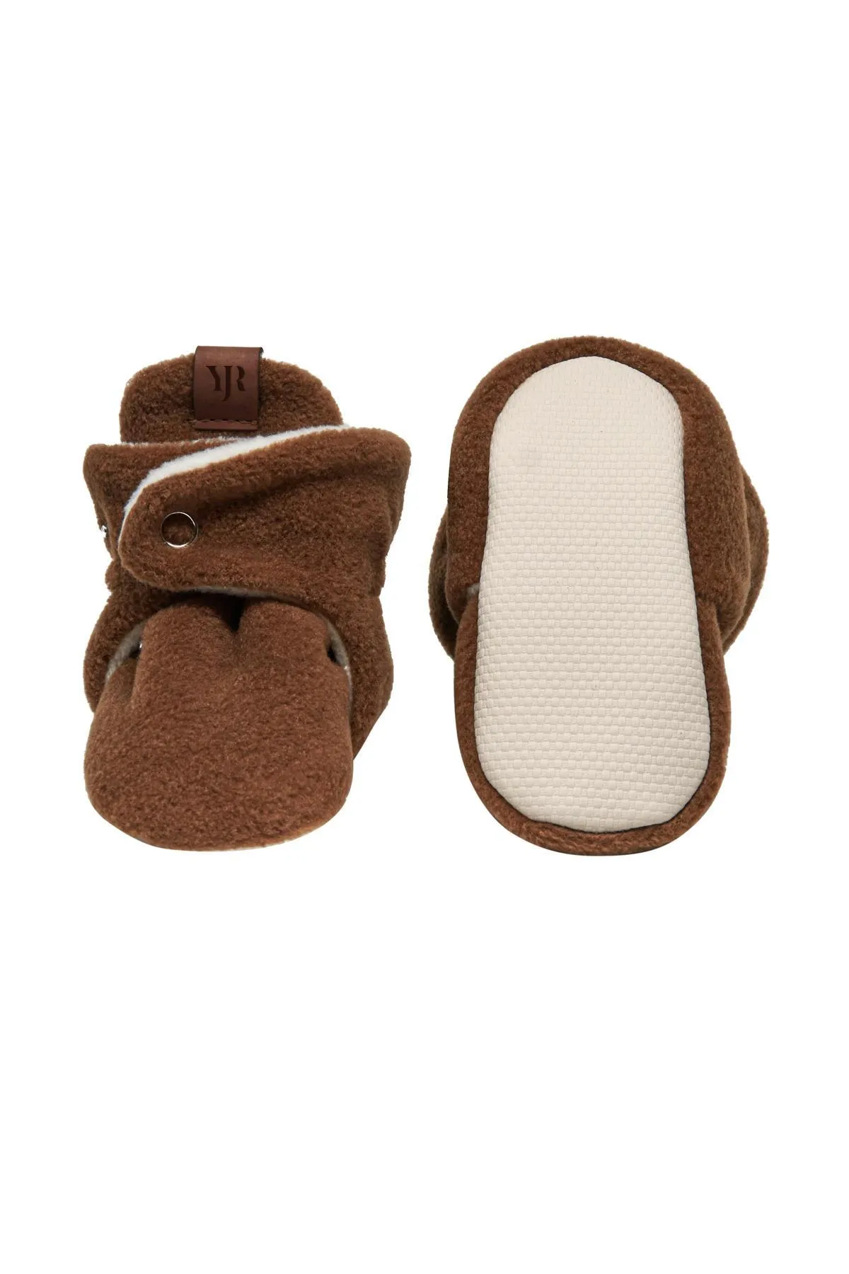 Caluu Baby  Rutschfeste Sohle, Baby-Hausschuhe, First Step Home Booties, Anti-Schweiß, Anti-Pilling-Fleece